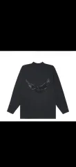 イージー ギャップ エンジニアード バイ バレンシアガ ドーブ ロングスリーブ Tシャツ ブラック Mのサムネイル
