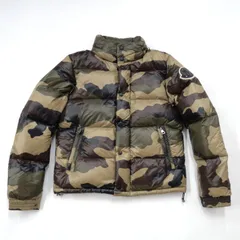 MONCLER モンクレール 迷彩 カモ ダウンジャケット サイズ0 コミックタグのサムネイル