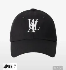 WOOALONG ウアロン 帽子 ウール ロング Signature Logo ball cap SI サイズのサムネイル