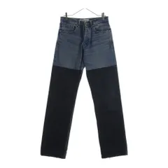DAIRIKU (ダイリク) 22AW SLIM COATING DENIM PANTS ボタンフライ スリムコーティングデニムパンツ ジーンズ インディゴ/ブラック D-4のサムネイル