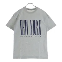 ALEXANDER WANG (アレキサンダーワン) NEW YORK T-Shirt ニューヨーク 半袖Tシャツ グレーのサムネイル