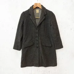F i.n.t  フィント ロングコート チェスターコート アウター  グレー Fサイズ ◎_〇◇☆のサムネイル