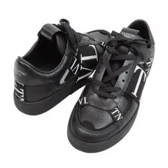 ヴァレンティノ VL7N カーフスキン ロートップ スニーカー メンズ ブラック VALENTINO【中古】 【アパレル・小物】のサムネイル