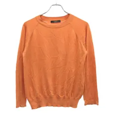 Weekend Max Mara ウィークエンド マックスマーラ シルクコットンニットセーター 536110570750 オレンジ Sのサムネイル