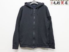 Stone Island Ghost Piece ジップアップパーカー 黒 - メルカリ