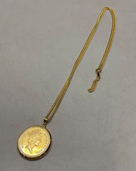 幸運の女神 ネックレス イタリア 1987年 コイン REPVBBLICA - メルカリ
