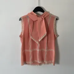 シャネル シルク シフォン スリーブレス ブラウス (on 1545)のサムネイル