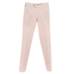 【新品】ジーティーアー G.T.A FEDERICO SLIM ストレッチコットン ワンプリーツスラックスパンツ ライトピンク【サイズ44】【メンズ】のサムネイル