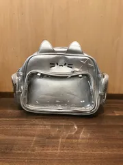260767 SPINNS 痛バ 3WAY 推し活 猫型 ショルダーバッグ シルバーのサムネイル