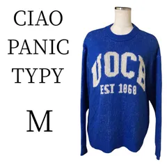 CIAOPANIC TYPY チャオパニックティピー ブルー 長袖 ニット・セーター トップス Mのサムネイル