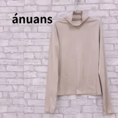 ánuans アニュアンス ハイネックカットソー 長袖 古着のサムネイル
