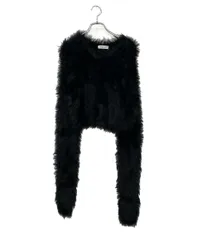 アンブッシュ 長袖ニット シャギー クロップド 12114842 レディース SIZE S AMBUSHのサムネイル