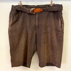 50 CINQUANTA スエードハーフパンツ ヤギ革 チンクアンタ 西口 - メルカリ