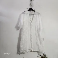 白レース カーディガンのサムネイル