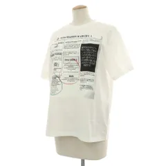 【新品】エムエムシックス MM6 コットン クルーネック 半袖Ｔシャツ ホワイト【サイズS】【レディース】のサムネイル