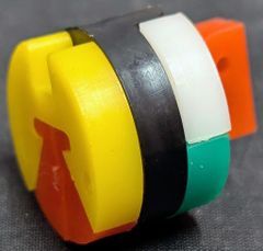 昭和レトロ カバヤ ビッグリーグガム おまけ 立体パズル 大きめ 3点