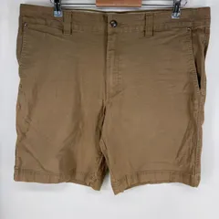 古着 コロンビア Columbia パンツ ワンポイントロゴ ジップフライ ツールポケット アウトドア w38 L10  ブラウン系 メンズのサムネイル