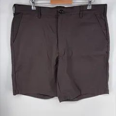 古着 レッドキャップ RED KAP ショートパンツ ワーク ワンポイントロゴ ジップ ショーツ ハーフパンツ w40 L10  ブラウン系 メンズのサムネイル