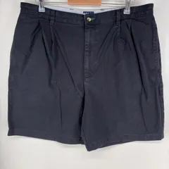 古着 90's/90年代 トミーヒルフィガー TOMMY HILFIGER ショートパンツ チノパン ワンポイントロゴ ジップ 刺繍 w38  ブラック系 メンズのサムネイル