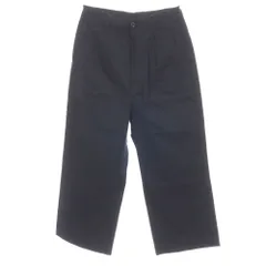 【中古】エムエイチエル MHL. コットン系 ワークパンツ ダークネイビー【サイズL】【メンズ】のサムネイル