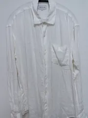 Steady Every Wear ライト リラックス リネン シャツ 白 1のサムネイル