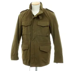 【中古】アバハウス ABAHOUSE ポリエステルナイロン M-65 ミリタリージャケット オリーブ【サイズ44】【メンズ】のサムネイル