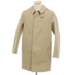 【中古】マッキントッシュ Mackintosh ゴム引き コットン ステンカラーコート ベージュ【サイズ36】【メンズ】のサムネイル