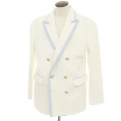 【新品】ディースクエアード DSQUARED2 コットン パイル ダブル6B カジュアルジャケット ホワイト【サイズ52】【メンズ】のサムネイル