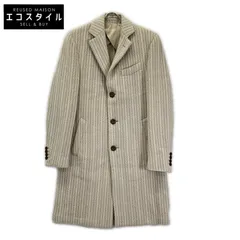 LARDINI　ラルディーニ　ホワイト JL23143AQ　ウール　シングル3Bチェスターコート　48のサムネイル