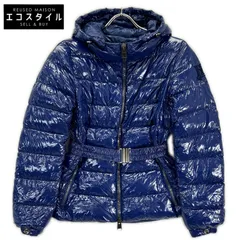 HERNO　ヘルノ　PI1350D ブルー GLOSS BELTED BOMBER/パテッド ダウンジャケット　40のサムネイル