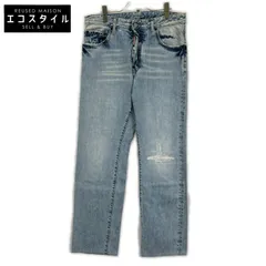 DSQUARED2　ディースクエアード　S71LB1386 ライトインディゴ ライトパームビーチウォッシュ ストレートデニムパンツ　48のサムネイル