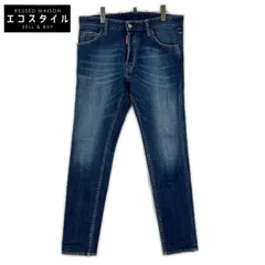 DSQUARED2　ディースクエアード　S74LB1571 インディゴ COOL GUY JEAN/クールガイジーン ウォッシュド加工 デニムパンツ　48のサムネイル