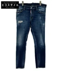 DSQUARED2　ディースクエアード　S74LB1619 インディゴ Super Twinky Jeans/スーパーツインキージーン スキニー デニムパンツ　48のサムネイル