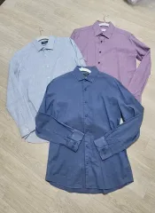 メンズシャツ 3種セット ブルー/PURPLE/ストライプのサムネイル