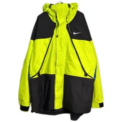 90年代 NIKE ACG ナイキ エーシージー LAYER3 マウンテンパーカー アウトドア イエロー(メンズ L)中古 古着 Y6800のサムネイル