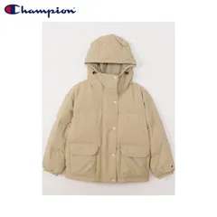 チャンピオン Champion ジャケット ダウン ジップ アウター レディース 無地 ZIP HOODED JACKET CW-A607のサムネイル
