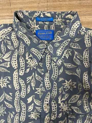 90s-00s ペンドルトン PENDLETON インドネシア製 アロハスタイル ボタニカル XLサイズ レーヨン 混紡のサムネイル