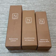 Norganic エヌオーガニック バランシングローション ミルク VCエッセ 各ミニ  3点セット 管理番号SC859のサムネイル