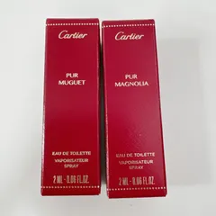 新品未開封★ Cartier 香水 サンプル 2ml 2本セット　試供品のサムネイル