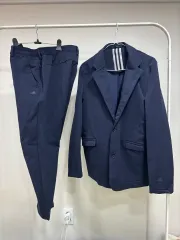 アディダス ネイビー セットアップ ジャケット ズボンのサムネイル