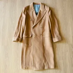 グッチ キャメル カシミア ダブル コートのサムネイル