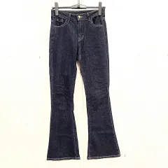 DAY CLOSET デイクローゼット デニム フレア ストレッチ ブーツカット パンツ インディゴ  Lサイズ  ◎、〇□☆のサムネイル
