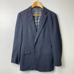 バーバリー BURBERRY テーラードジャケット ブレザー【38R】ネイビー系(紺系)のサムネイル