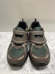 送料無料！！DUNLOP　ダンロップ　メンズスニーカー　超軽量マジックテープ開閉　グリーン×ブラウン　size 26.5cm    #80730MO714のサムネイル