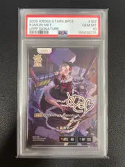 PSA10】クロススターズ 小森めと BP01-107/100 LRPP サイン ぶいすぽ
