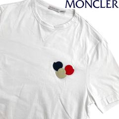 中古】MONCLER モンクレール MAGLIA POLO MANICA CORTA ロゴ ワッペン