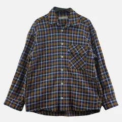 エイトセカンズ ブルー 男 シャツ 95 N8810のサムネイル