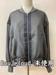 BouJeloud ブージュルード タグ付き未使用 シースルーブルゾン グレー やや光沢あり サイズ38のサムネイル