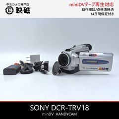 ソニー DCR-TRV808【動作確認済】MiniDVビデオカメラダビングに最適
