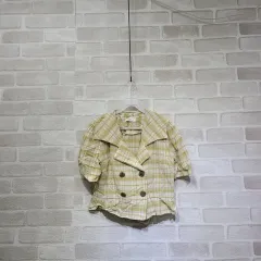 ㅎ183 CHECK 半袖ジャケット 66のサムネイル